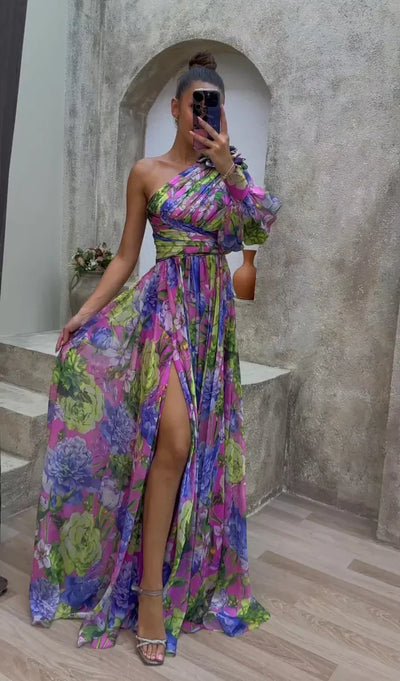 Isla | Radiant Flow Maxi Dress