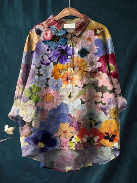 Liliane | Breezy Floral Print Blouse