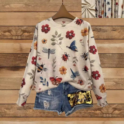 Harlow | Everyday Cozy Printed Pullover