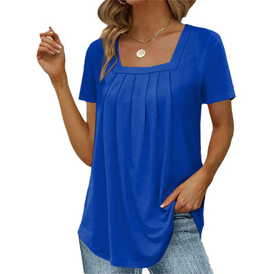 Brenda | Chic Pleated Blouse