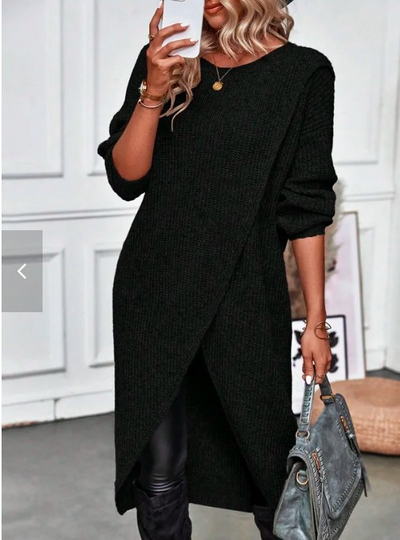 Elowen | Soft Knit Longline Dress