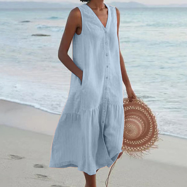 Celi | Stylish Tummy Covering Summer Dress