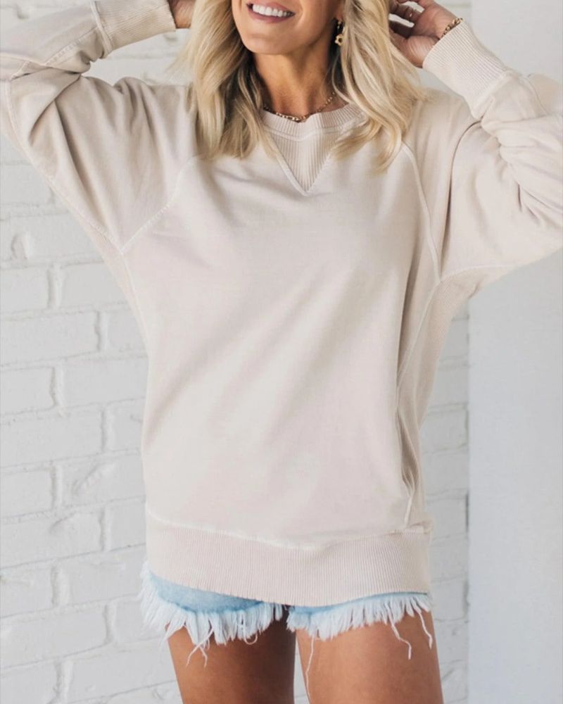 Emery | Ribbed Sweater with Pockets