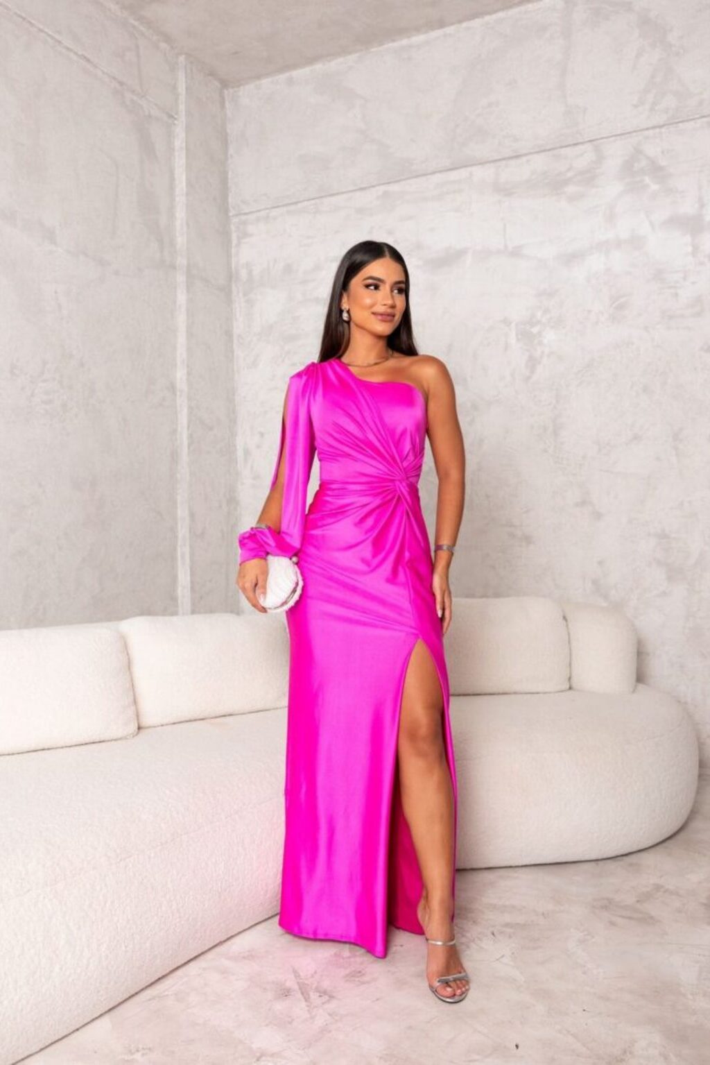 Vivienne | Sleek Slim Fit Evening Dress