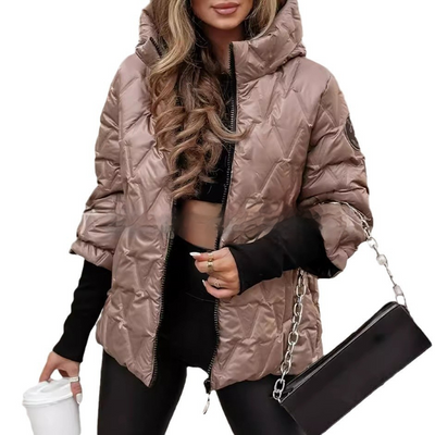 Rowan | Quilted Hooded Puffy Jacket