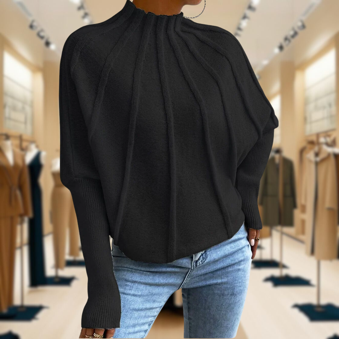 Isla | Relaxed Dolman Sleeve Knit Sweater