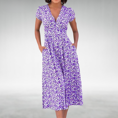 Joan | Elegant Summer Midi Dress