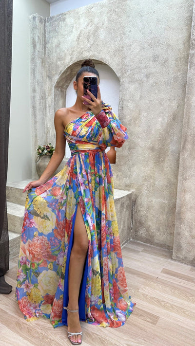 Isla | Radiant Flow Maxi Dress