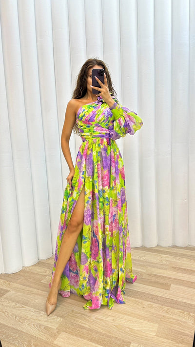Isla | Radiant Flow Maxi Dress