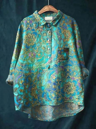 Liliane | Breezy Floral Print Blouse