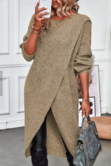 Elowen | Soft Knit Longline Dress