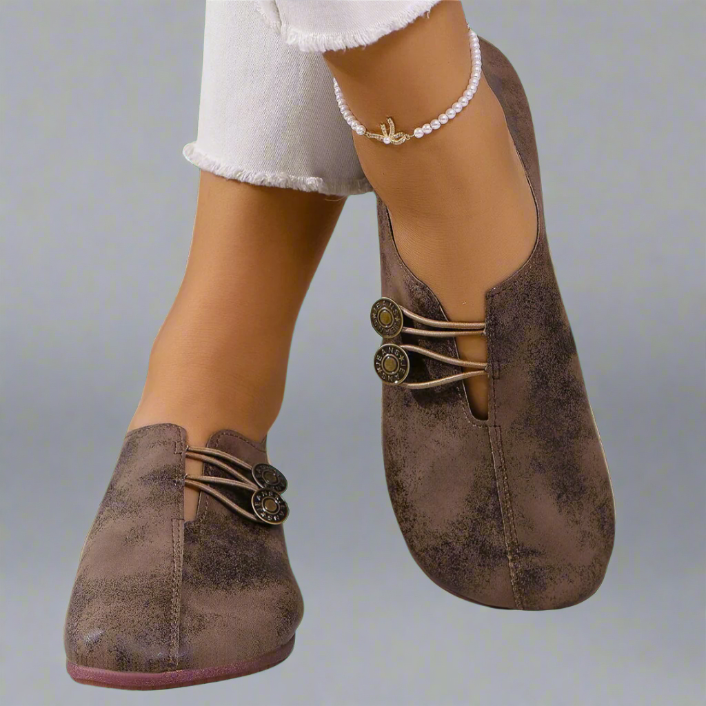 Celeste | Comfort Slip-On Flat Sandals