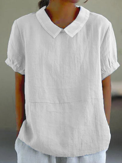 Savannah | Relaxed Luxe Collared Top