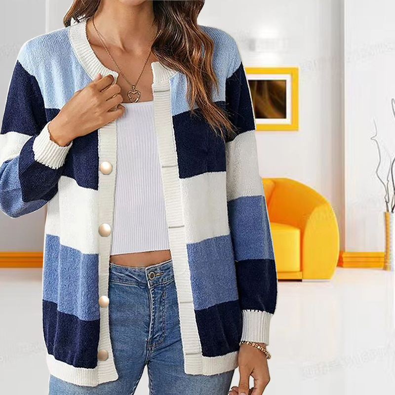 Dakota | Colorblock Knit Cardigan