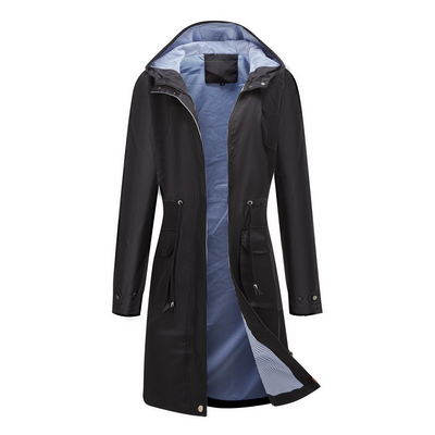 Sloane | Waterproof Hooded Trenchcoat