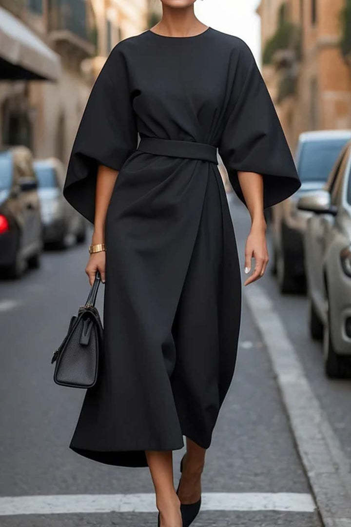Harlowe | Dramatic Sleeve Cinch Dress
