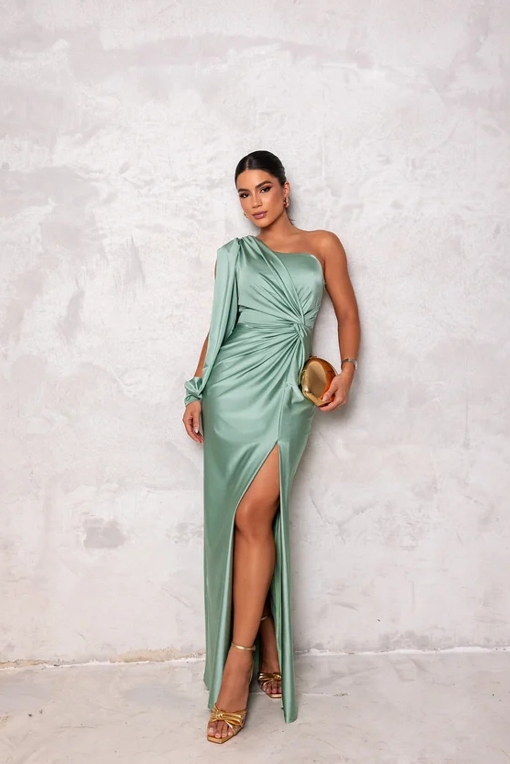 Vivienne | Sleek Slim Fit Evening Dress