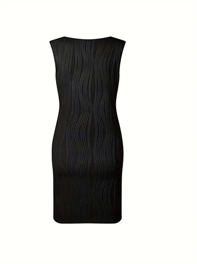 Raya | Textured Sleeveless Mini Dress
