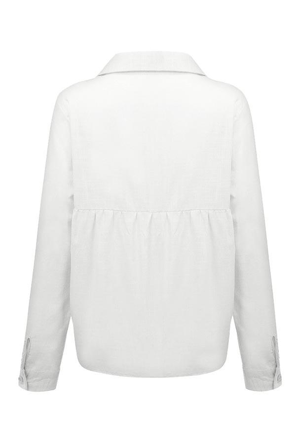 Savannah | Lightweight Lapel Blouse