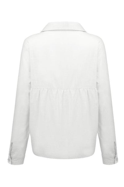 Savannah | Lightweight Lapel Blouse