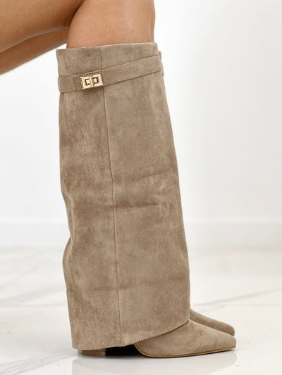 SERENA | Shark Leather Boots
