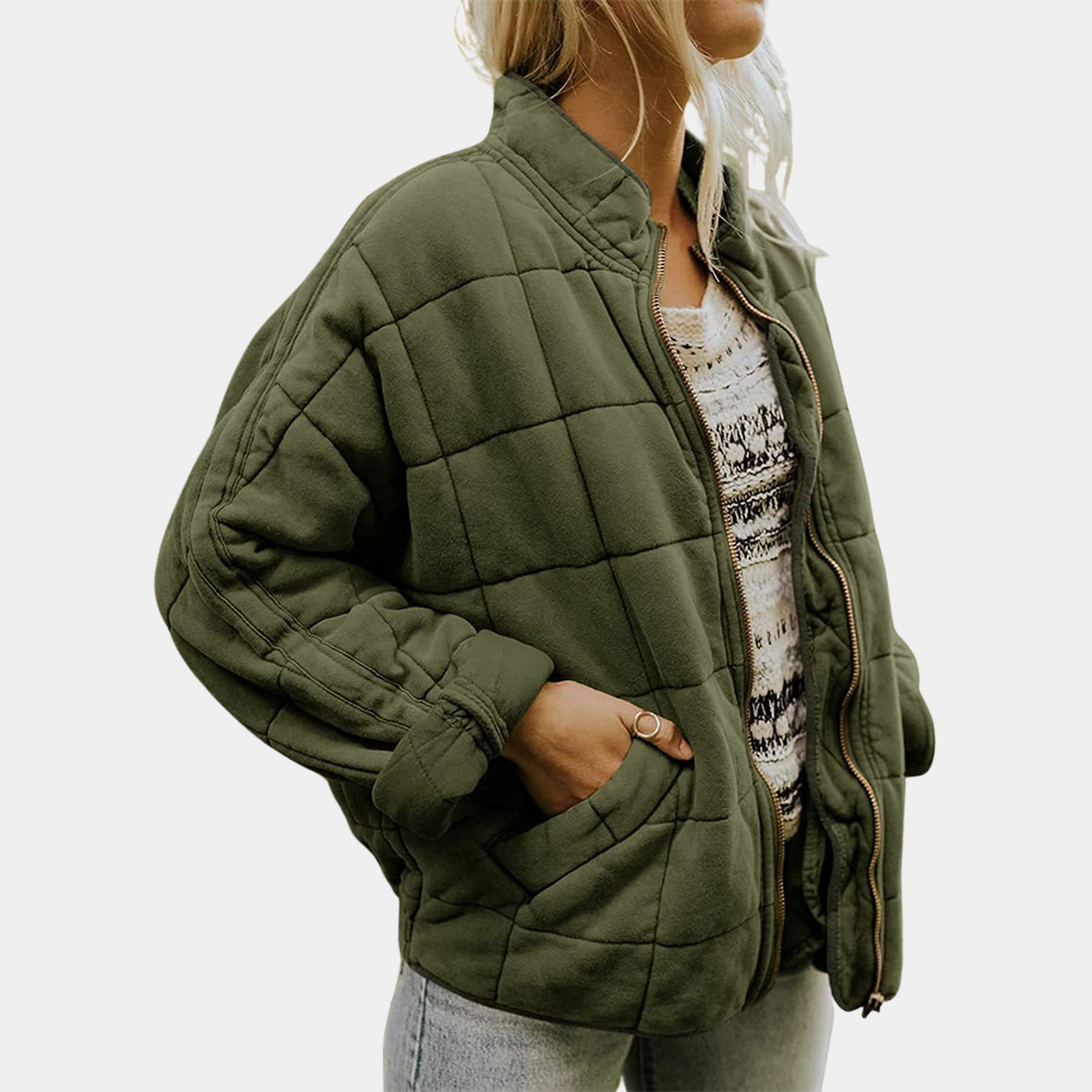 Brienne | Quilted Stand-Collar Jacket