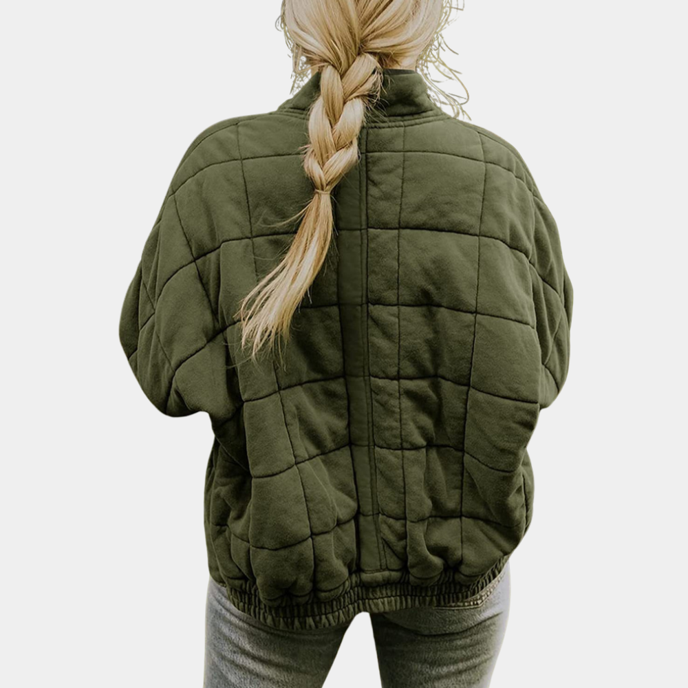 Brienne | Quilted Stand-Collar Jacket