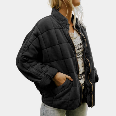 Brienne | Quilted Stand-Collar Jacket