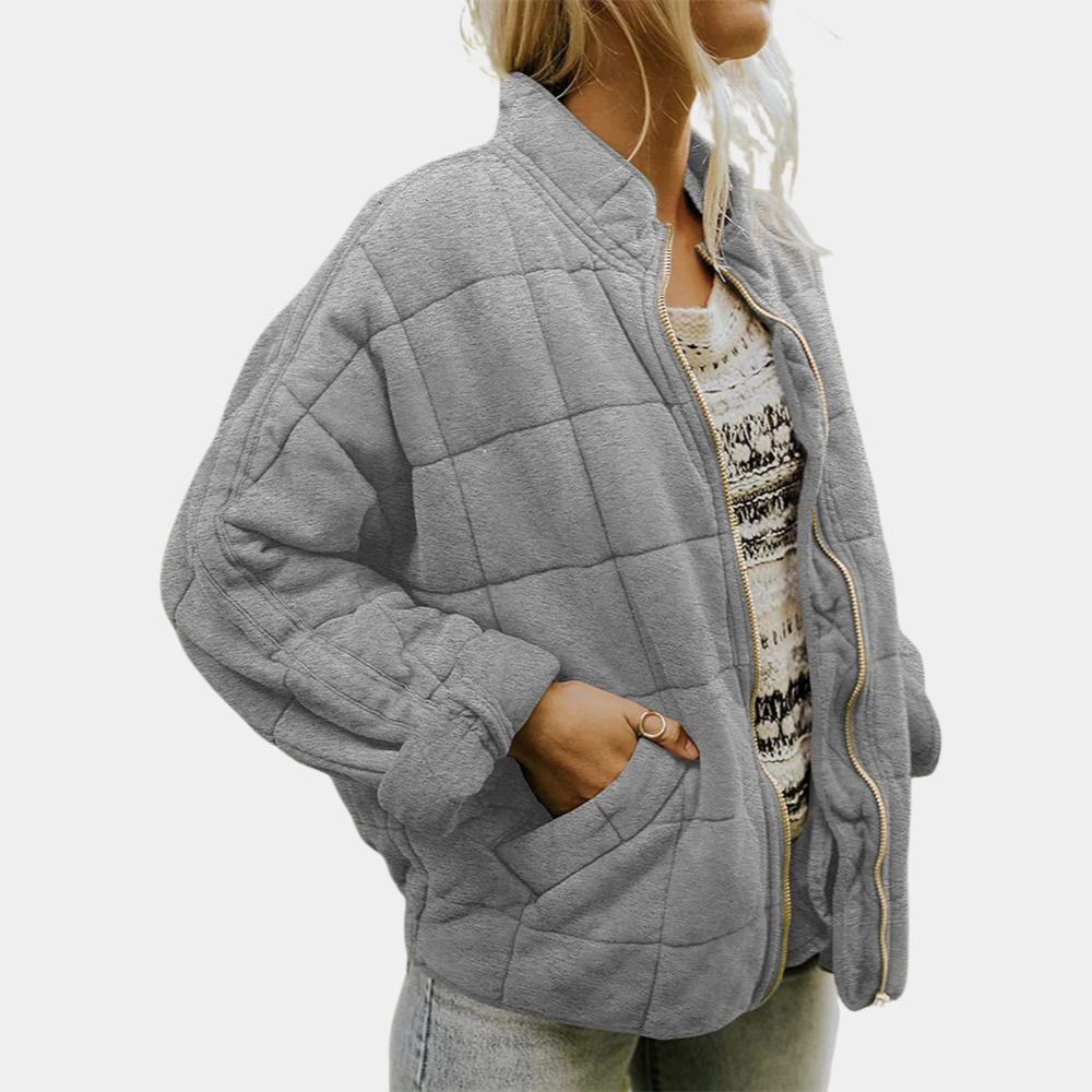 Brienne | Quilted Stand-Collar Jacket