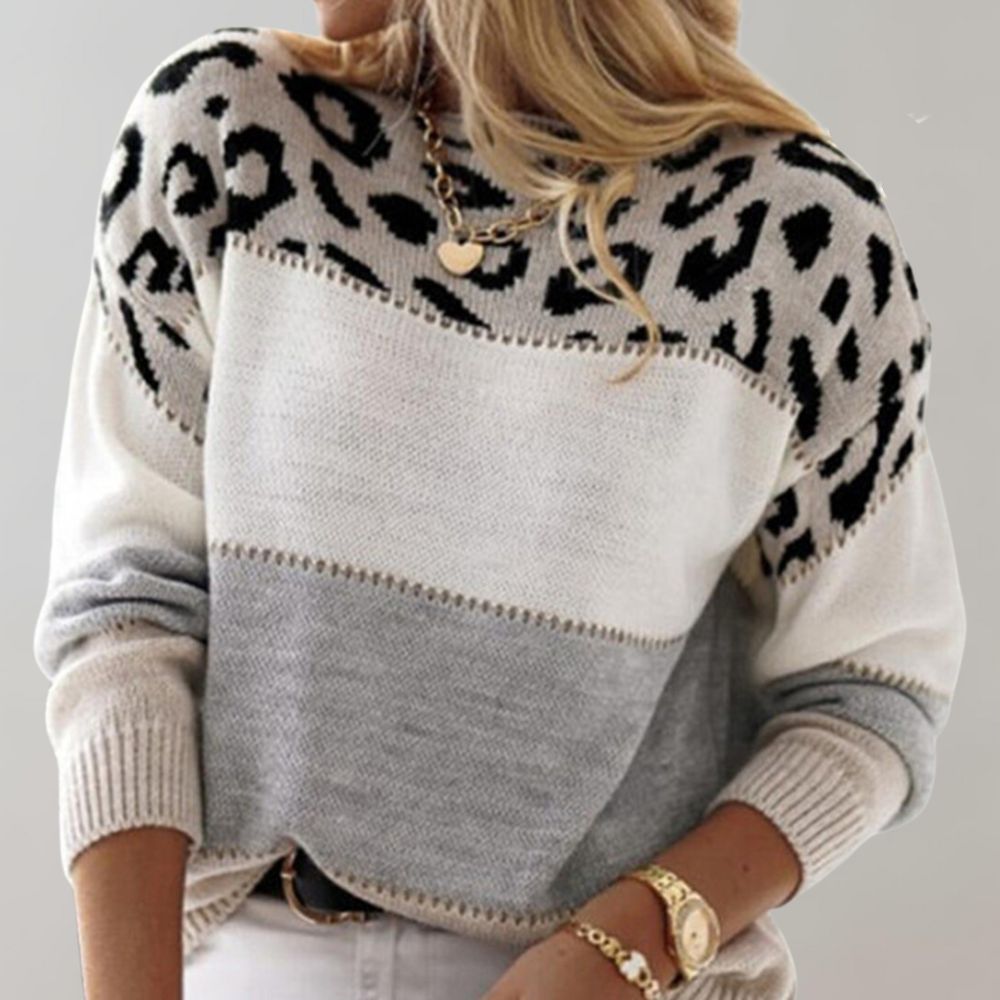 Dakota | Leopard Print Casual Hoodie