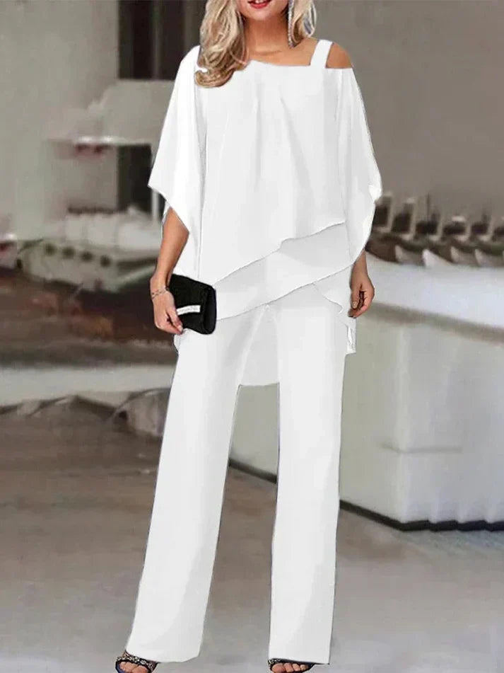 Savannah | Chiffon Two-Piece Elegance