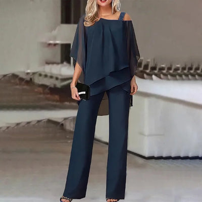 Savannah | Chiffon Two-Piece Elegance