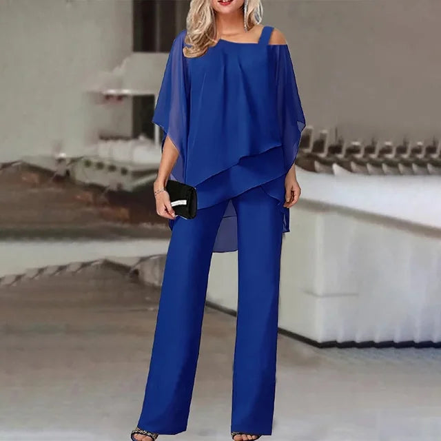Savannah | Chiffon Two-Piece Elegance