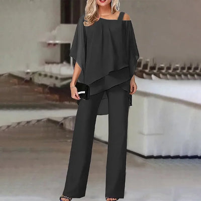 Savannah | Chiffon Two-Piece Elegance