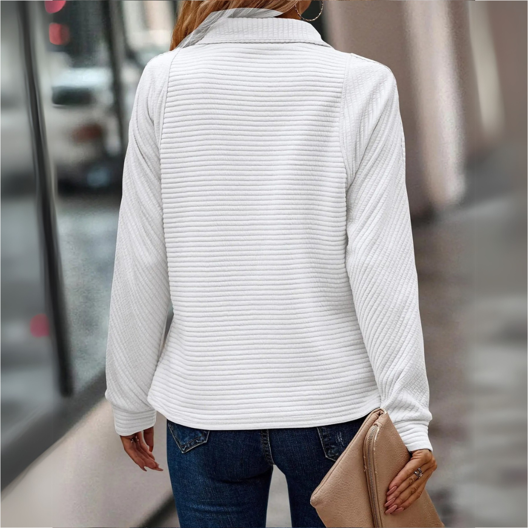 Quinn | Half-Zip Knit Pullover