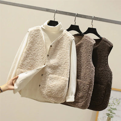 Layla | Stylish Multi-Functional Wool Vest