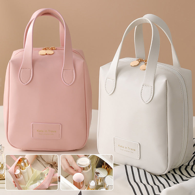 Emery | Sleek Compact Makeup Bag