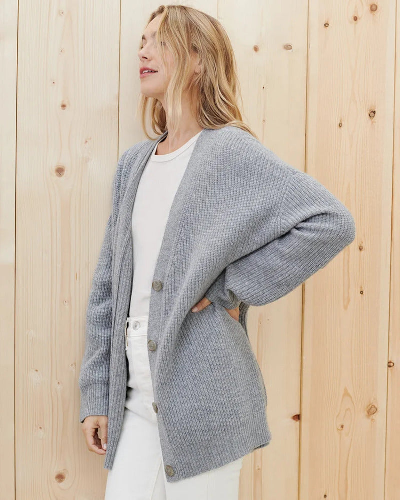 Tamsin | Plush Cocoon Knit Cardigan