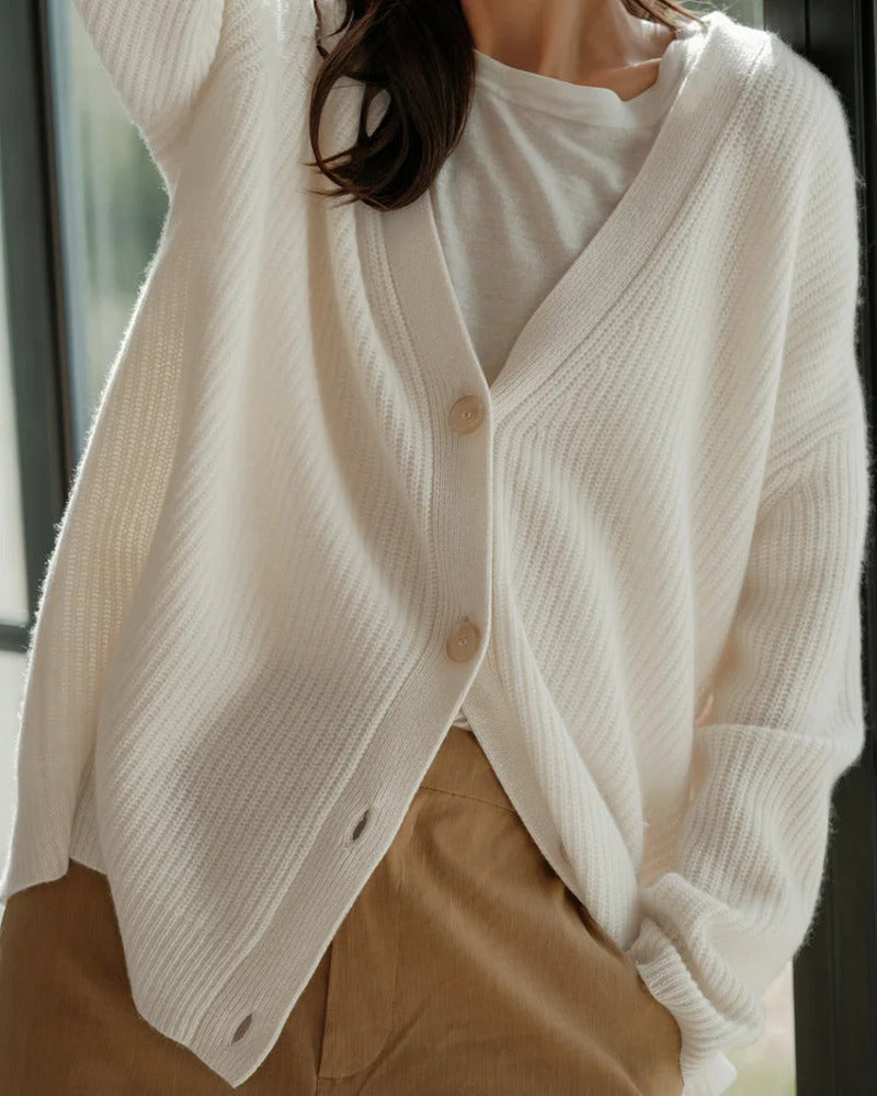 Tamsin | Plush Cocoon Knit Cardigan