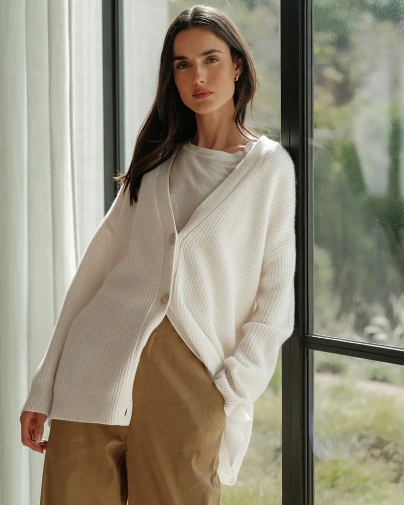 Tamsin | Plush Cocoon Knit Cardigan