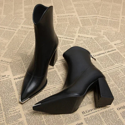 NOX | Chrome Tip Chelsea Boots