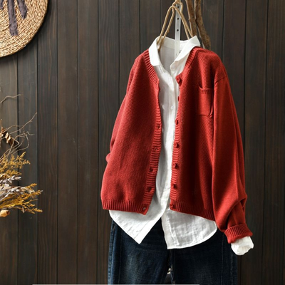 Harper | Relaxed Knit Cardigan