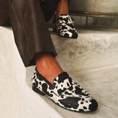 Blair | Elegant Animal Print Loafers