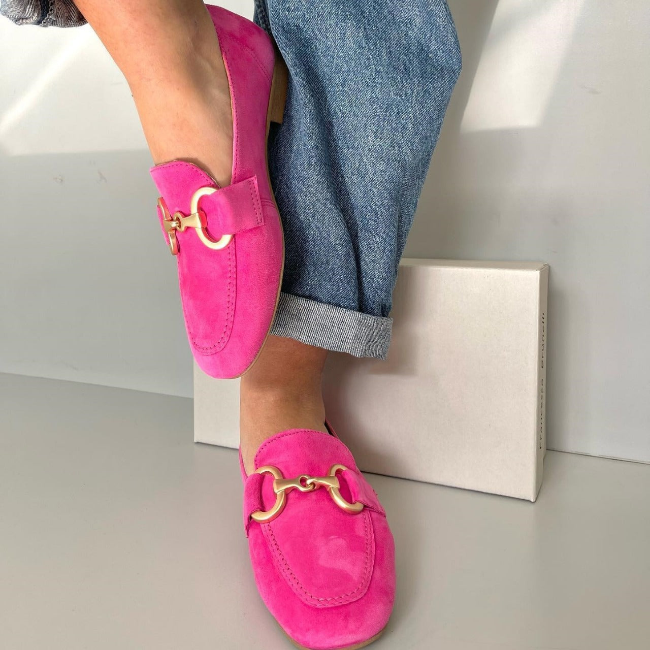 Aurelia | Chic Loafers with Gold Detail