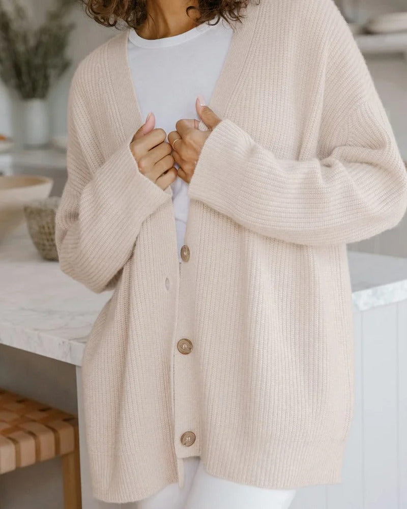 Tamsin | Plush Cocoon Knit Cardigan