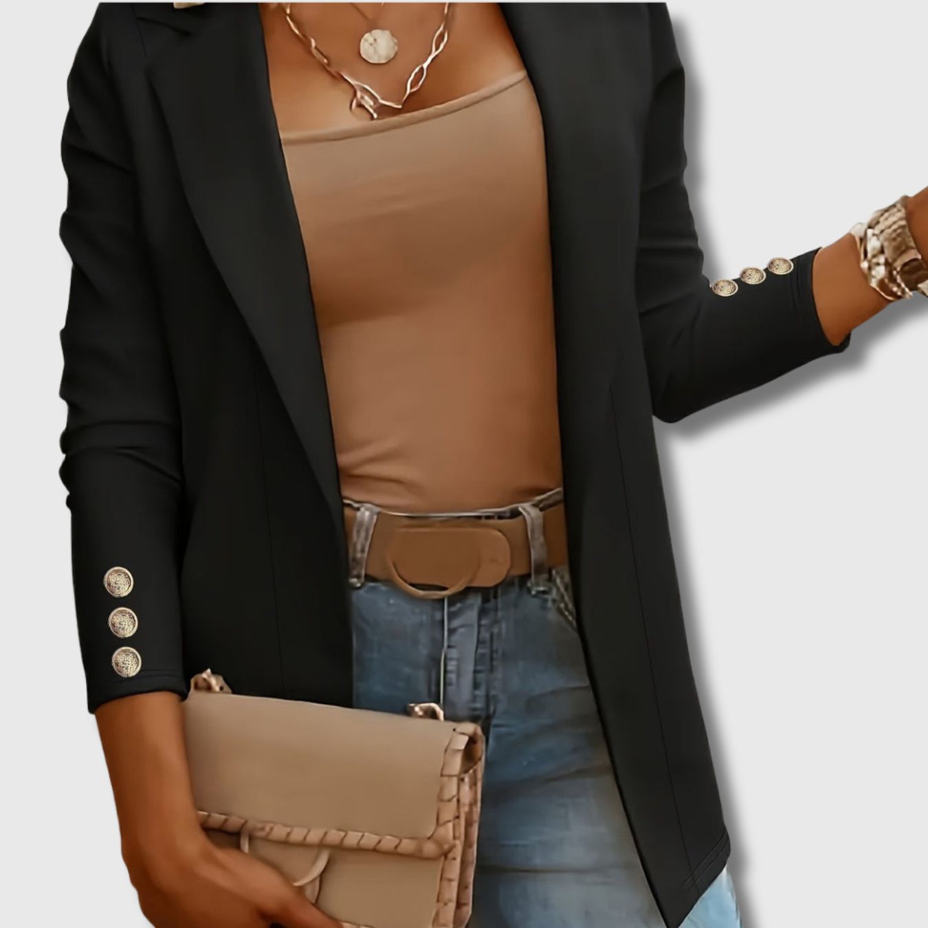 Noémie | Women's Elegant Long Jacket Limited Edition
