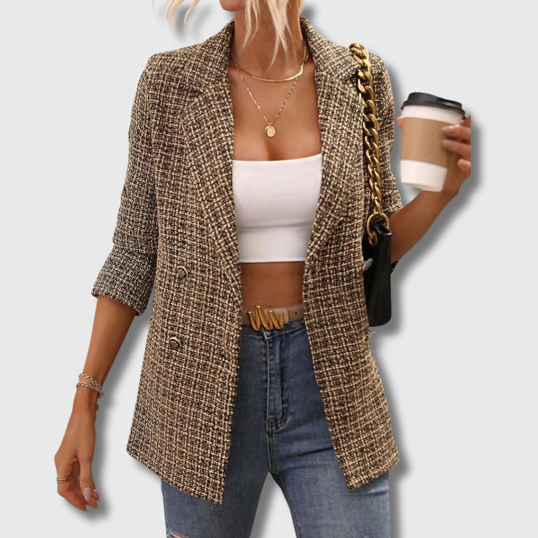 Sabine | Women's Chic Tweed Blazer Limited Edition