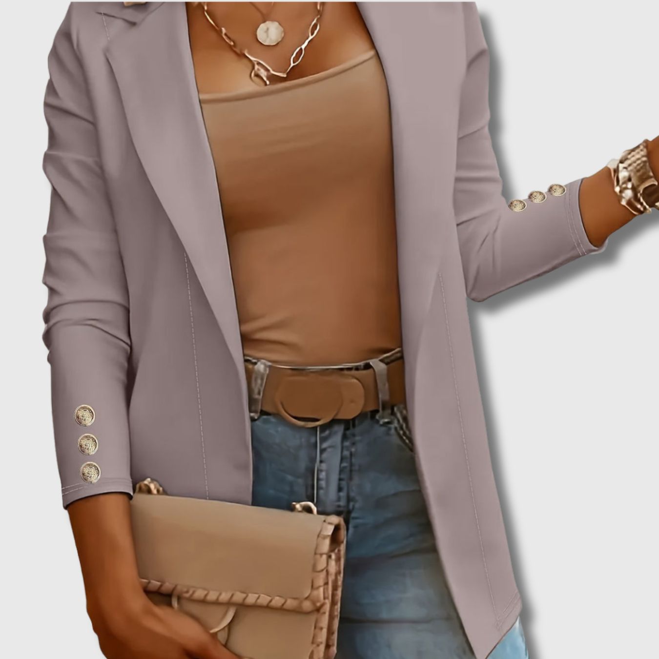 Noémie | Women's Elegant Long Jacket Limited Edition