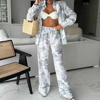 Sophie | Chic Long Sleeve Relaxed Fit 2 Piece Set