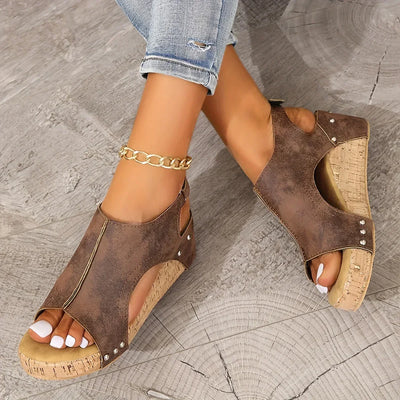 Marigold | Orthopedic Wedge Sandals